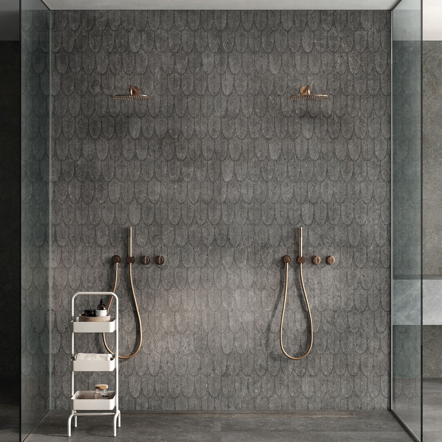 Gres porcellanato BACKGROUND FONDOVALLE per pavimenti interni effetto pietra Limestone con 3D Texture, Real Matt e grandi formati