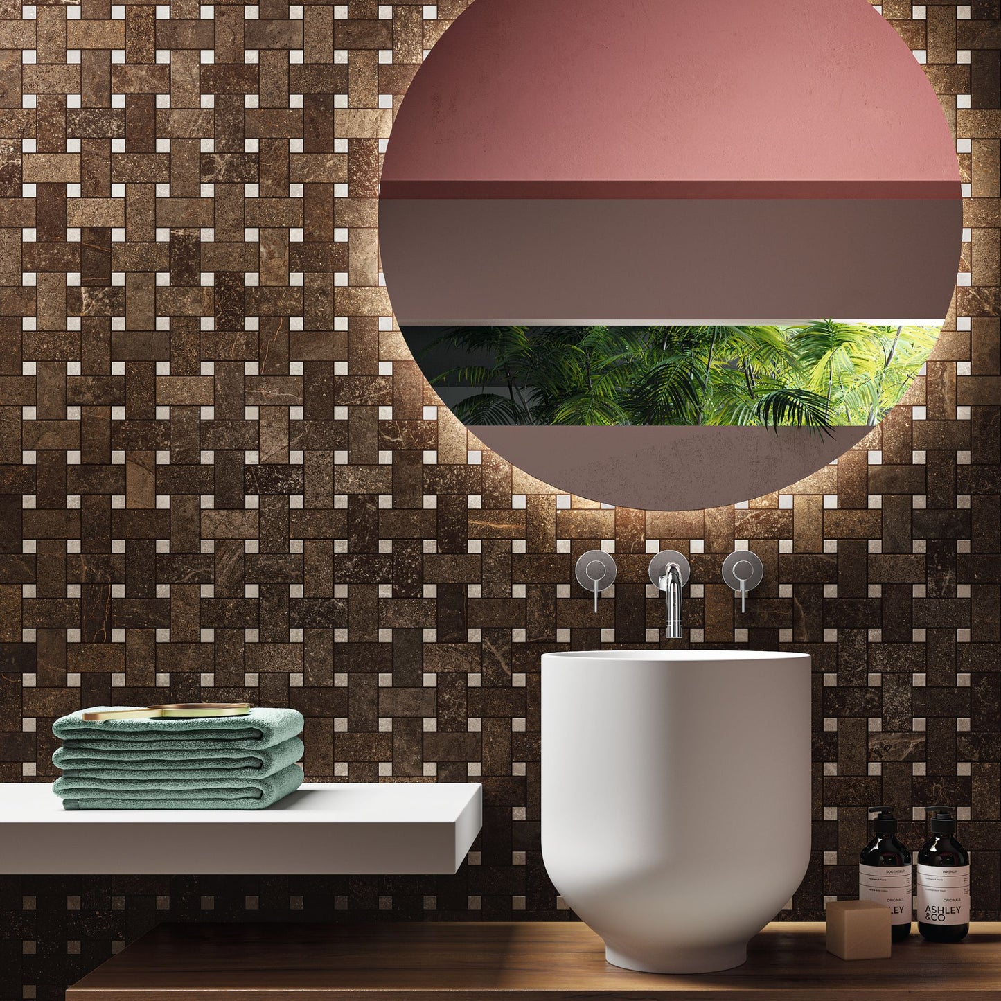 Gres porcellanato PLANETO FONDOVALLE effetto pietra naturale per interni ed esterni superfici materiche e colori contemporanei