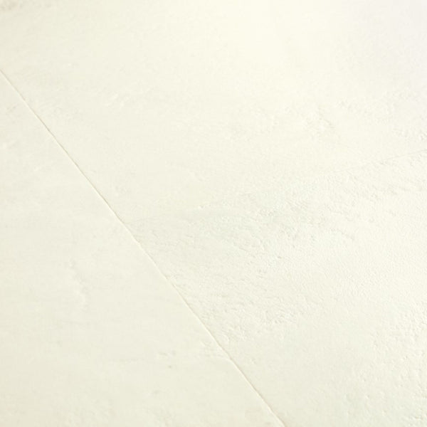 Pavimento in Laminato CAPTURE MUSE GESSO QUICK-STEP effetto pietra bianco resistenza per ambienti domestici intensamente vissuti