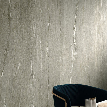 Gres porcellanato ALPINE FONDOVALLE per pavimenti interni effetto pietra con 3D Texture, finitura Real Matt e grandi formati