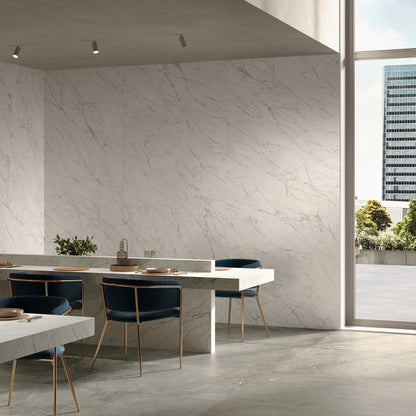 Gres porcellanato ALPINE FONDOVALLE per pavimenti interni effetto pietra con 3D Texture, finitura Real Matt e grandi formati