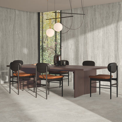 Gres porcellanato ROYAL TRAVERTINO FONDOVALLE effetto pietra 3D texture per pavimenti interni e grandi formati