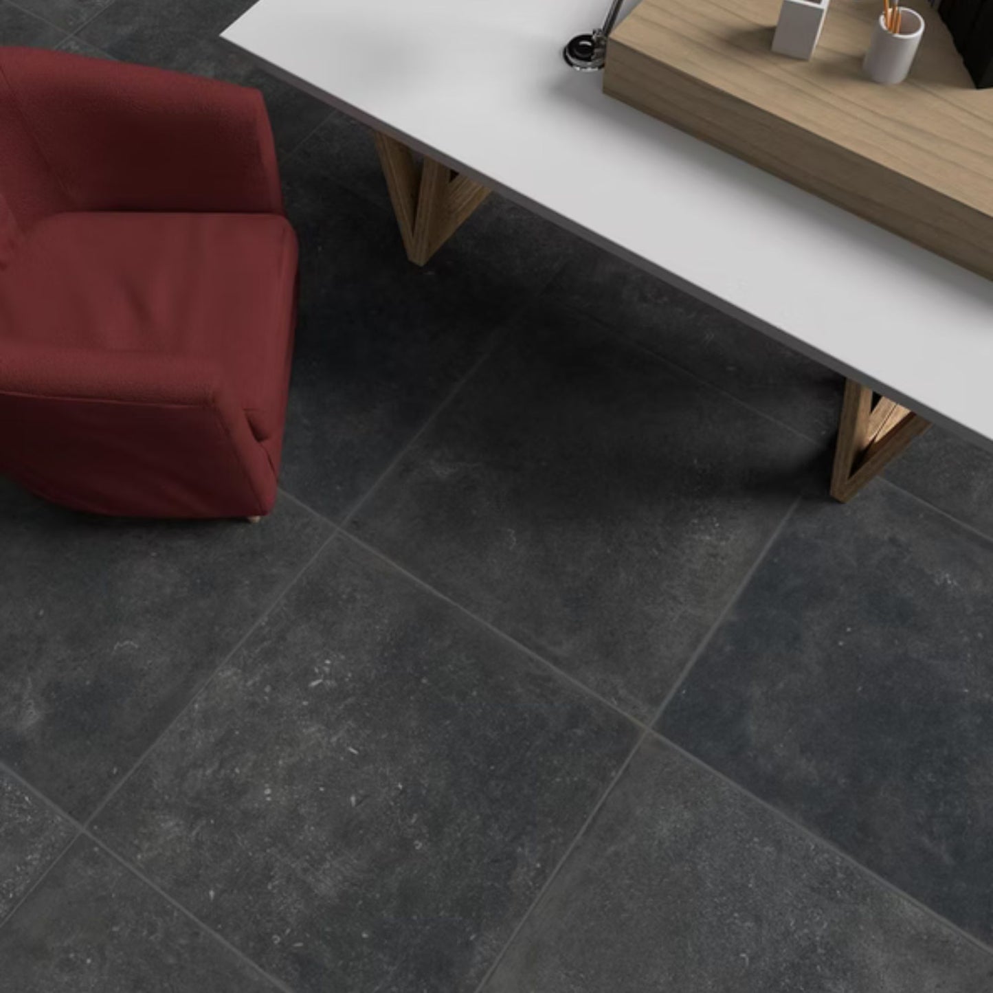 HERITAGE SAVOIA ITALIA Piastrelle in gres porcellanato effetto pietra belga per pavimenti e rivestimenti di design