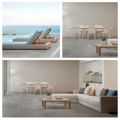 HERITAGE SAVOIA ITALIA Piastrelle in gres porcellanato effetto pietra belga per pavimenti e rivestimenti di design