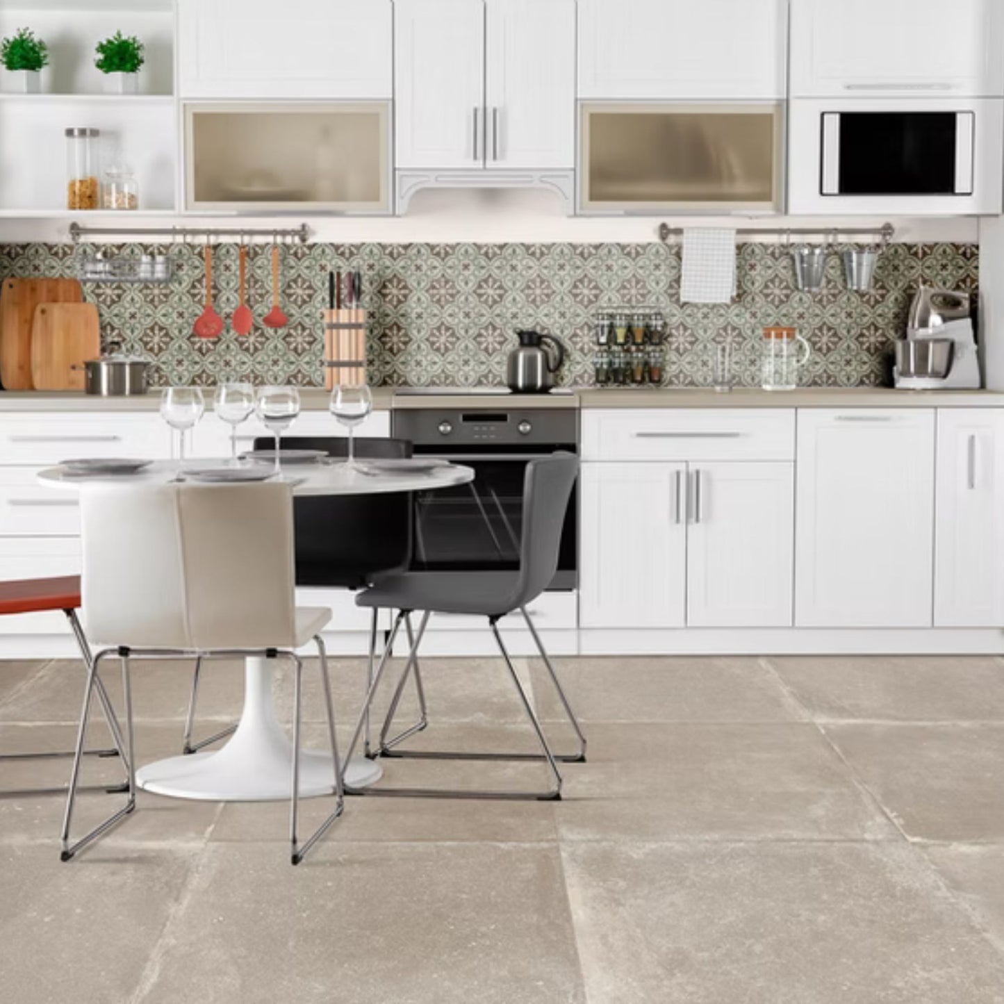 HERITAGE SAVOIA ITALIA Piastrelle in gres porcellanato effetto pietra belga per pavimenti e rivestimenti di design