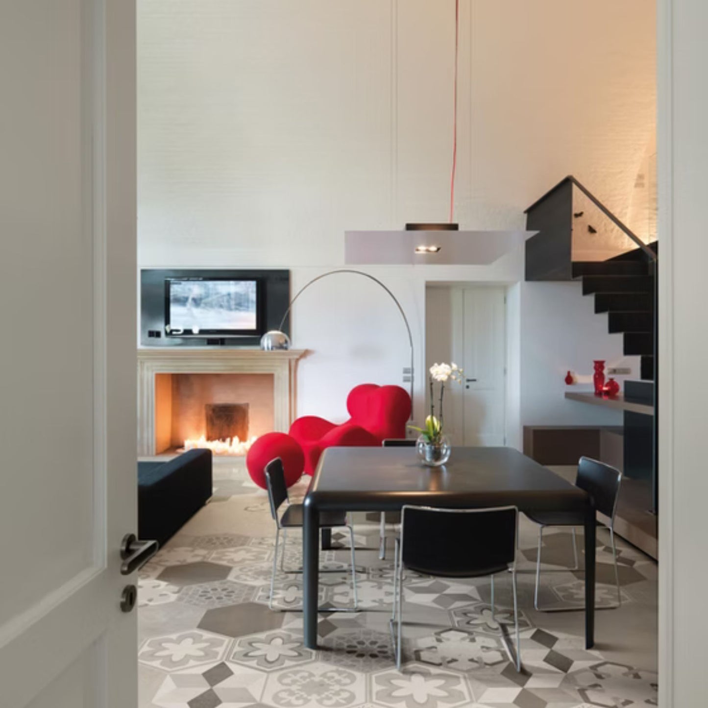 HEXAGON SAVOIA ITALIA gres porcellanato esagonale effetto cemento e cotto moderno per pavimenti e rivestimenti design