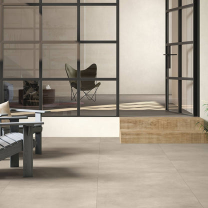 HOMESCAPE FONDOVALLE piastrelle in ceramica effetto cemento per pavimenti e rivestimenti