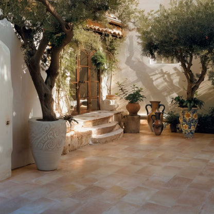 I COTTI DI SAVOIA SAVOIA ITALIA gres effetto cotto-pietra tradizionale per pavimenti e rivestimenti eleganti e caldi