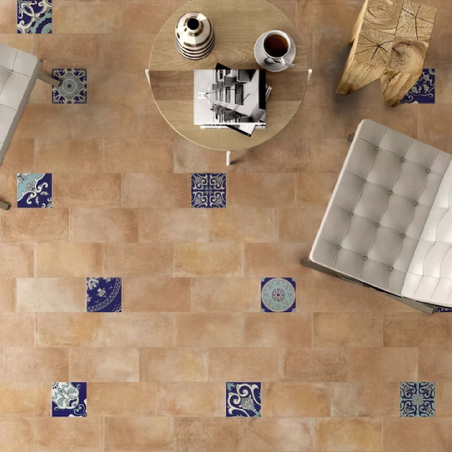 I COTTI DI SAVOIA SAVOIA ITALIA gres effetto cotto-pietra tradizionale per pavimenti e rivestimenti eleganti e caldi