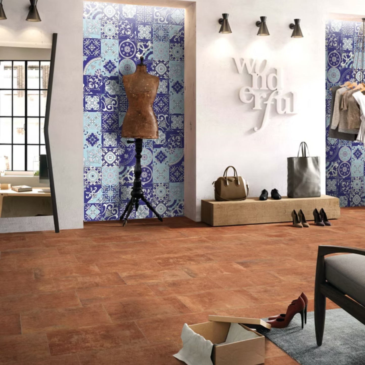 I COTTI DI SAVOIA SAVOIA ITALIA gres effetto cotto-pietra tradizionale per pavimenti e rivestimenti eleganti e caldi