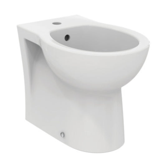 IDEAL STANDARD EUROVIT BIDET BIANCO A TERRA per installazione filo parete