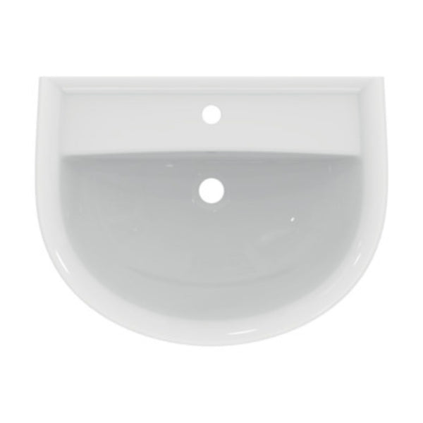 IDEAL STANDARD EUROVIT LAVABO BIANCO 650x500mm lavandino bagno