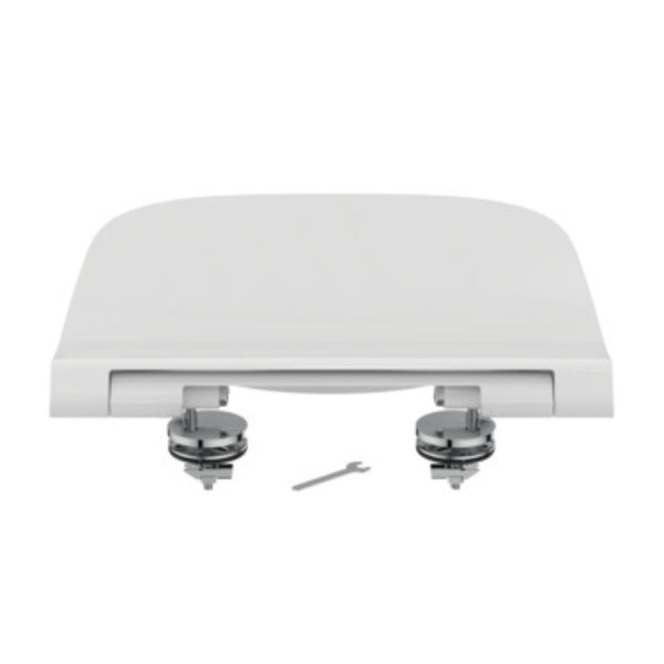 IDEAL STANDARD I.LIFE B SEDILE SLIM BIANCO per vaso wc A CHIUSURA RALLENTATA water bagno
