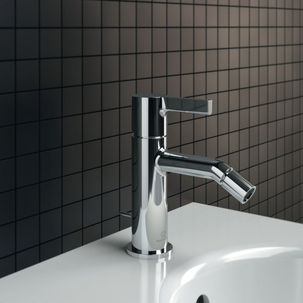 IDEAL STANDARD JOY MISCELATORE BIDET monocomando con bocca di erogazione fissa