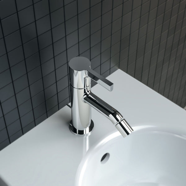 IDEAL STANDARD JOY MISCELATORE BIDET monocomando con bocca di erogazione fissa