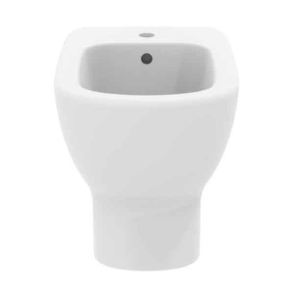 IDEAL STANDARD TESI BIDET BIANCO SETA monoforo per installazione filo parete