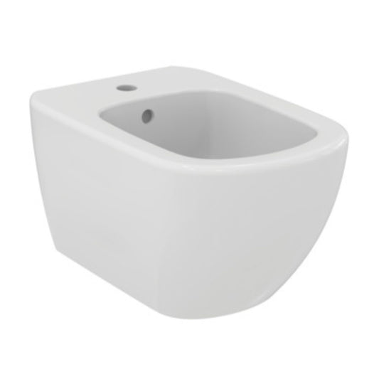 IDEAL STANDARD TESI BIDET BIANCO sospeso con fissaggi nascosti