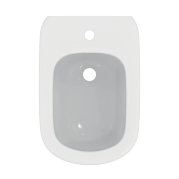IDEAL STANDARD TESI BIDET BIANCO sospeso con fissaggi nascosti