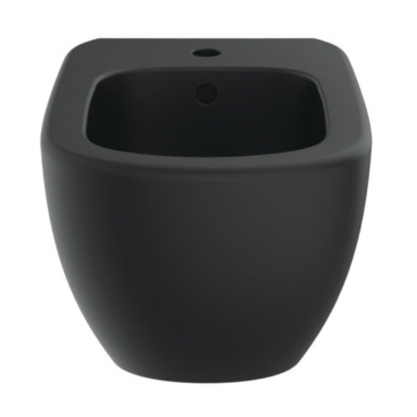 IDEAL STANDARD TESI BIDET SOSPESO NERO con fissaggi nascosti per bagno