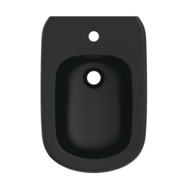 IDEAL STANDARD TESI BIDET SOSPESO NERO con fissaggi nascosti per bagno
