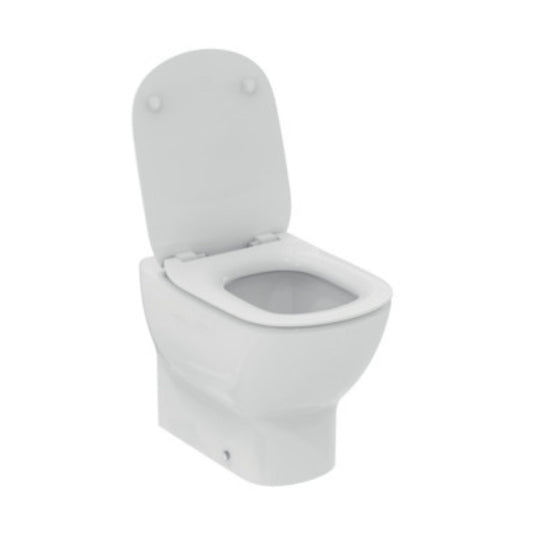 IDEAL STANDARD TESI VASO BIANCO A TERRA ACQUABLADE water wc filo parete universale