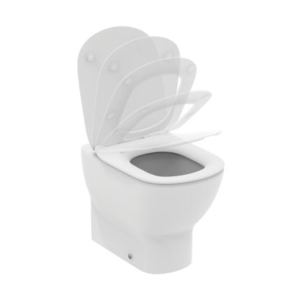 IDEAL STANDARD TESI VASO BIANCO SETA A TERRA ACQUABLADE water wc filoparete universale