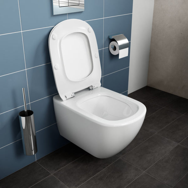 IDEAL STANDARD TESI VASO SOSPESO BIANCO ACQUABLADE water wc con fissaggi nascosti