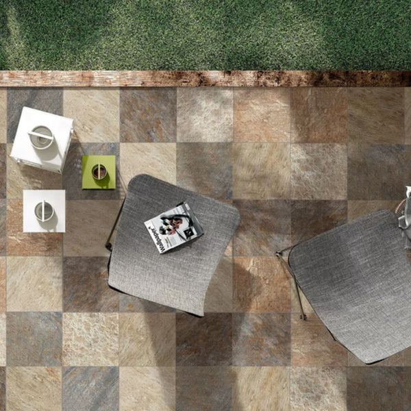 ITALIAN STONES SAVOIA ITALIA Piastrelle in Gres porcellanato effetto pietra alpina per pavimenti e rivestimenti interni ed esterni di design