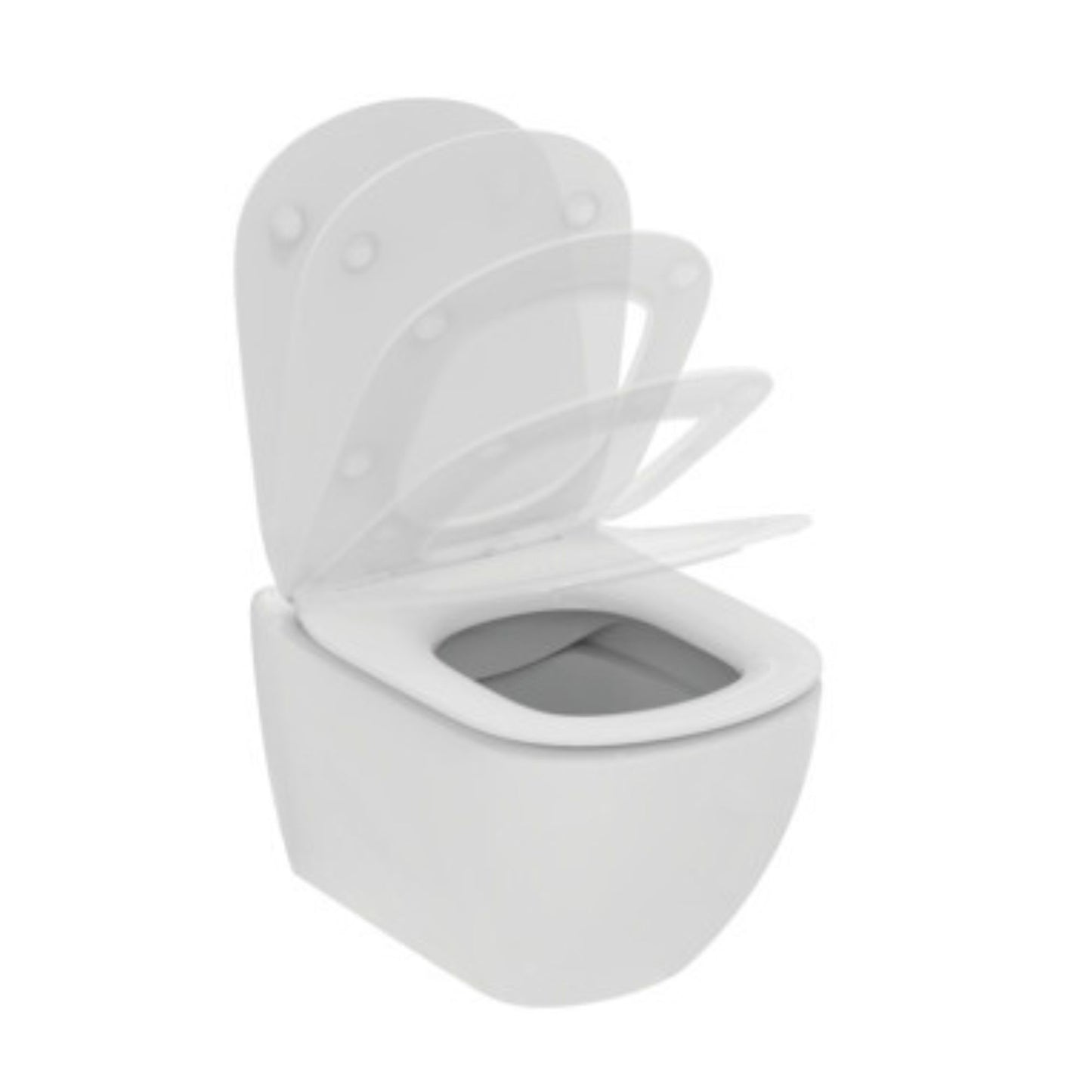 Ideal Standard Tesi Vaso WC sospeso RimLS+ con sedile rallentato