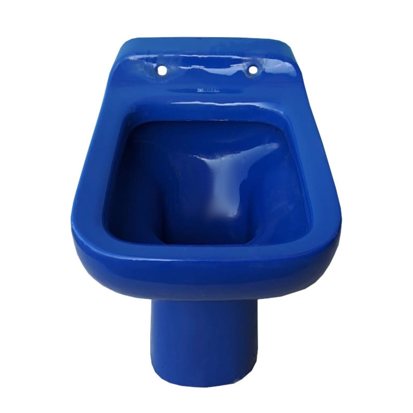Ideal Standard WC Conca a pavimento colore Blu Fondale, ceramica sanitaria 34x42 cm, stile vintage per bagno classico o retrò, design senza tempo