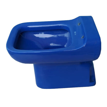 Ideal Standard WC Conca a pavimento colore Blu Fondale, ceramica sanitaria 34x42 cm, stile vintage per bagno classico o retrò, design senza tempo
