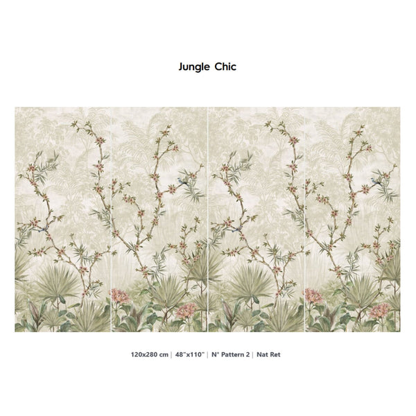# IMAGINE - LA FABBRICA AVA lastre effetto carta da parati sofisticate e glamour foliage