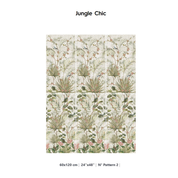 # IMAGINE - LA FABBRICA AVA lastre effetto carta da parati sofisticate e glamour foliage