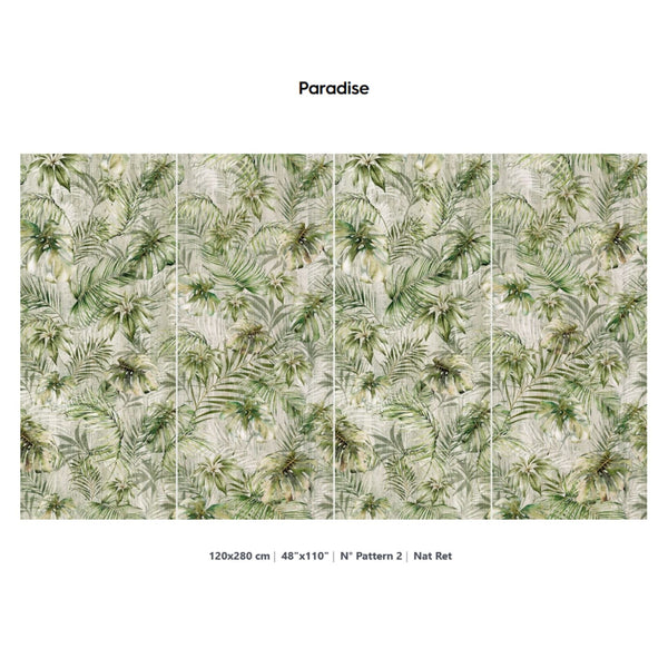# IMAGINE - LA FABBRICA AVA lastre effetto carta da parati sofisticate e glamour foliage