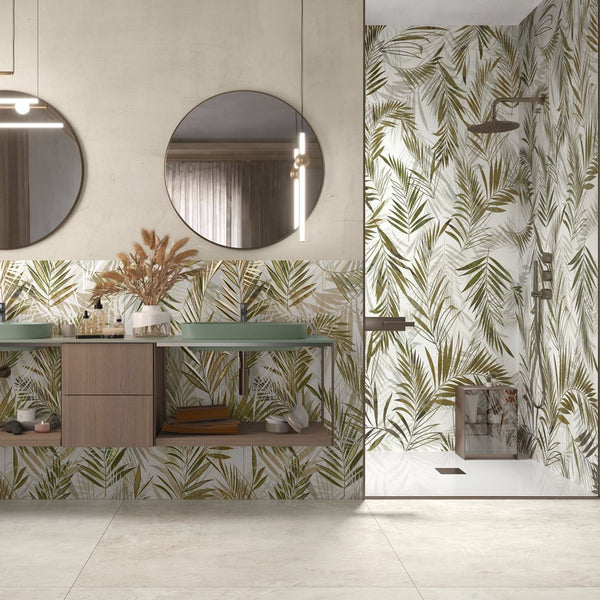 # IMAGINE - LA FABBRICA AVA lastre effetto carta da parati sofisticate e glamour foliage