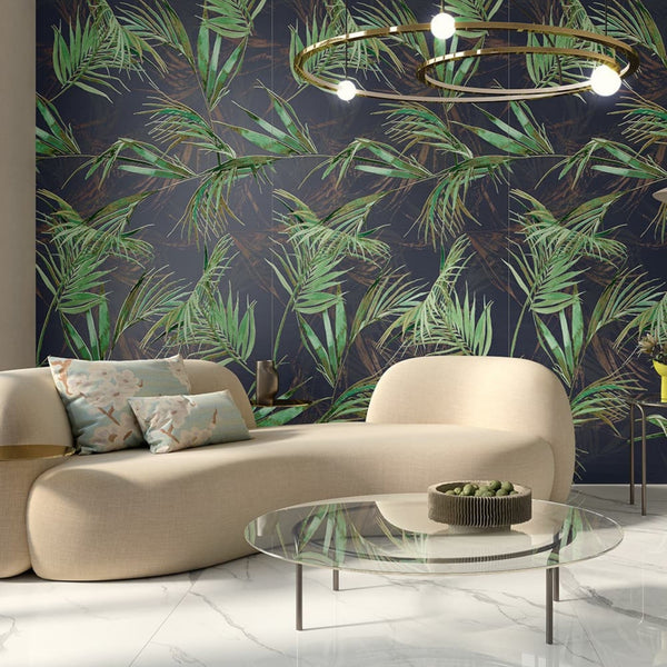 # IMAGINE - LA FABBRICA AVA lastre effetto carta da parati sofisticate e glamour foliage