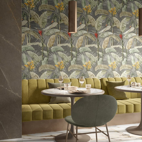 # IMAGINE - LA FABBRICA AVA lastre effetto carta da parati sofisticate e glamour foliage