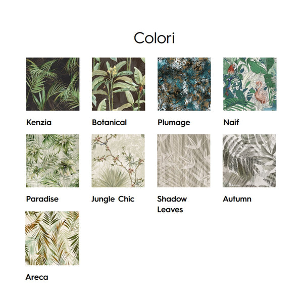 # IMAGINE - LA FABBRICA AVA lastre effetto carta da parati sofisticate e glamour foliage