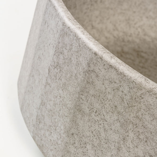 LAVABO CASTLE in Blue Sand Stone - CIPÍ lavandino con piletta coordinata, profilo iconico e design raffinato