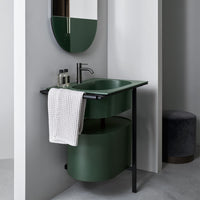 # LAVABO CON MOBILE  CONTENITORE KYROS - CIELO sanitari in ceramica dal design innovativo Made in Italy