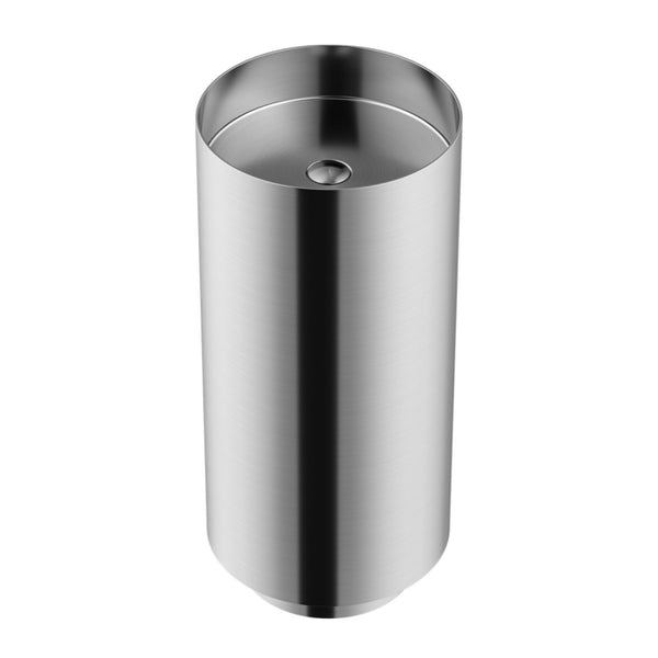 LAVABO FOYER FREESTANDING in acciaio inox PVD - CIPÍ lavandino minimal e finitura luxury per un effetto scenico esclusivo