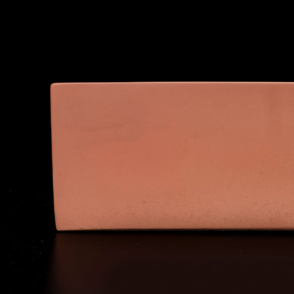 LAVABO MALI VASCA RETTANGOLARE in terrazzo Orange - CIPÍ lavandino con piano in bamboo, stile pop per bagni moderni