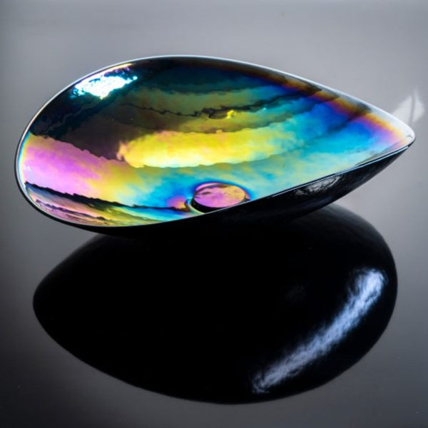LAVABO MURANO VIVALDI in vetro lavorato a mano - CIPÍ Lavandino di un eleganza unica con finitura artigianale Made in Italy.
