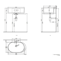 # LAVABO OVALE MONOFORO da appoggio o sospeso OTIS - CIELO soluzione elegante e versatile per il bagno contemporaneo