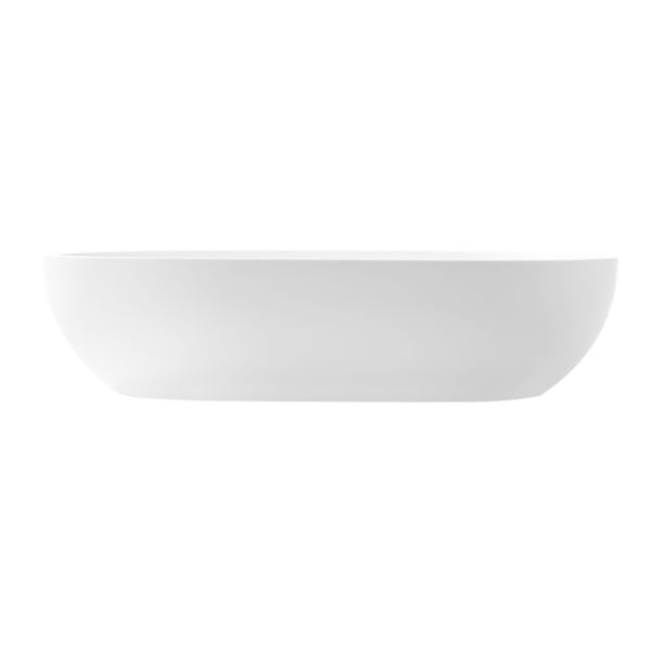 LAVABO POOL lavantino a vasca in Istone - CIPÍ bianco 58x38cm ideale per bagni moderni ed eleganti