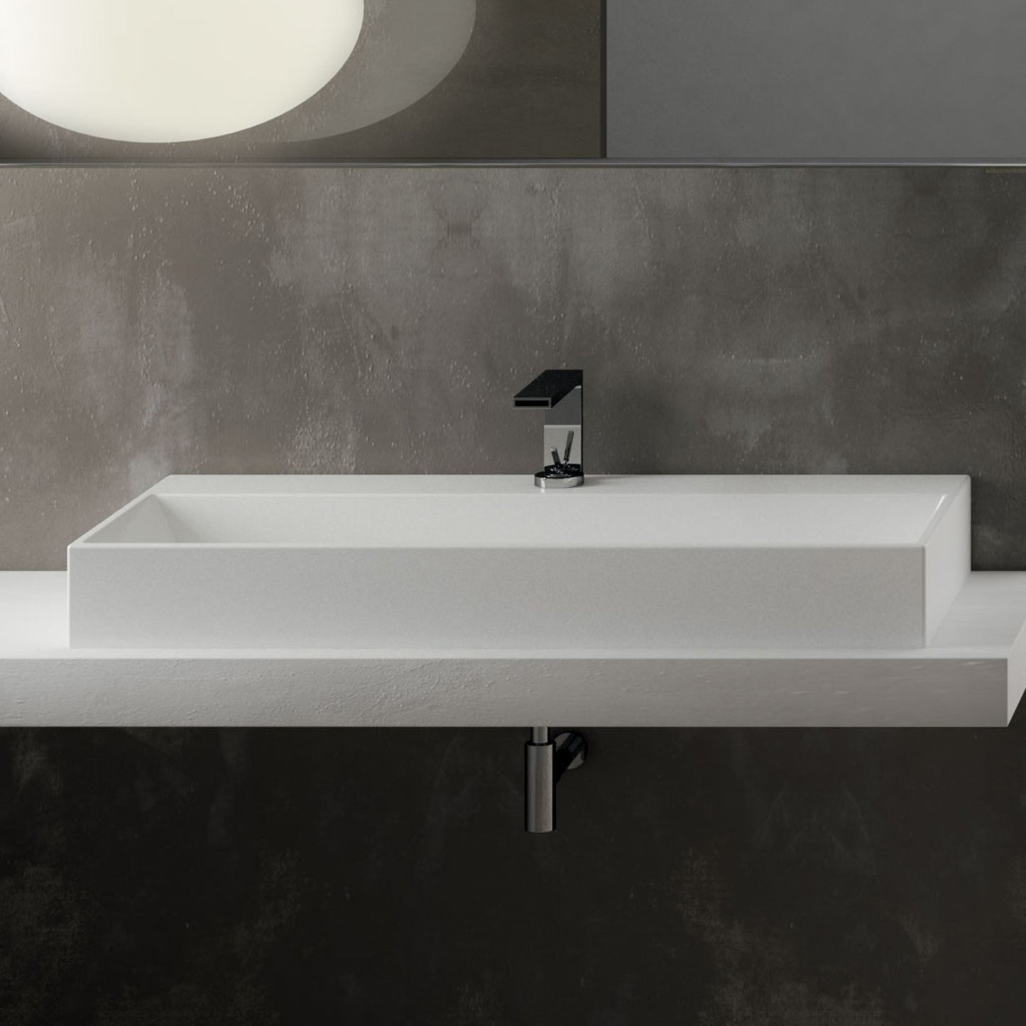 # LAVABO RETTANGOLARE SMILE 100 in ceramica - CIELO garantisce un risultato di grande impatto estetico per il tuo bagno