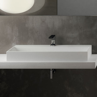 # LAVABO RETTANGOLARE SMILE 100 in ceramica - CIELO garantisce un risultato di grande impatto estetico per il tuo bagno