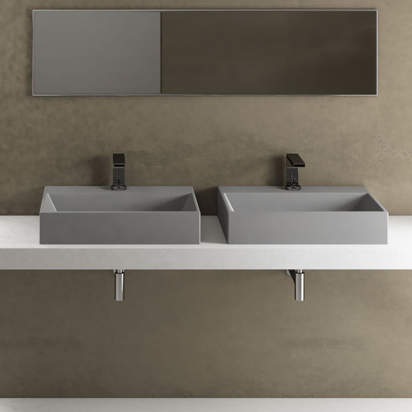 # LAVABO RETTANGOLARE SMILE 60 in ceramica - CIELO garantisce un risultato di grande impatto estetico per il tuo bagno