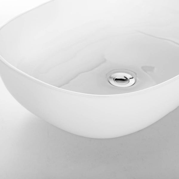 LAVABO SNOB 2.0 lavantino da appoggio - CIPÍ in resina artigianale stampata a mano
