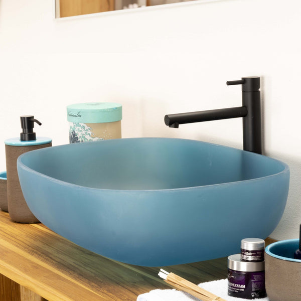 LAVABO SNOB 2.0 lavantino da appoggio - CIPÍ in resina artigianale stampata a mano